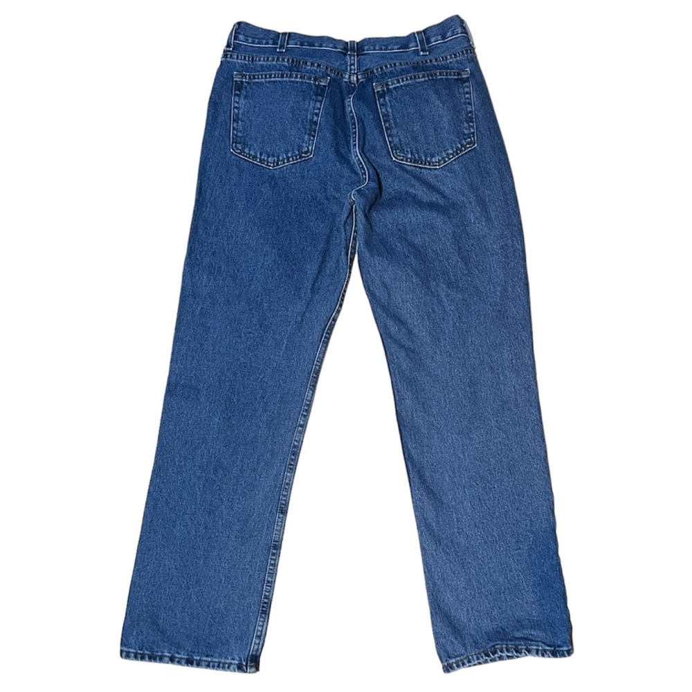 George Mens Regular Straight Leg Jeans 36/32 - Picture 2 of 3